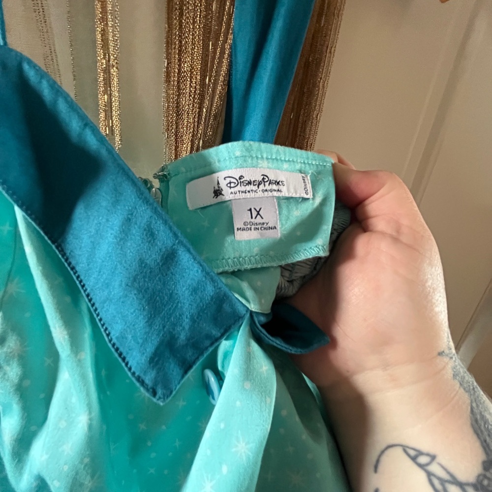 Disney Blue Sweetheart Sundress for a Night Out - Picture 5 of 6